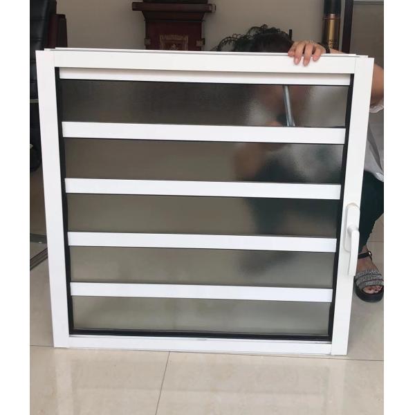 Customizable Aluminum Glass Louver Window with Adjustable Ventilation