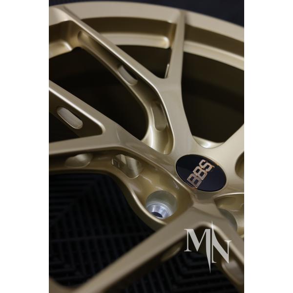 BBS FI R Custom Forged Gold Wheels Rims For Audi R8 Available