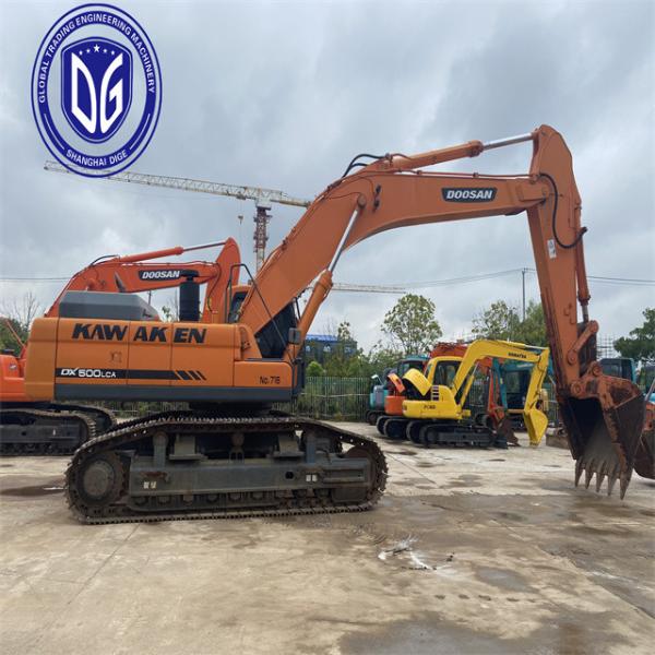 DX500 Used Doosan Excavator Large Excavator Used Hydraulic Crawler