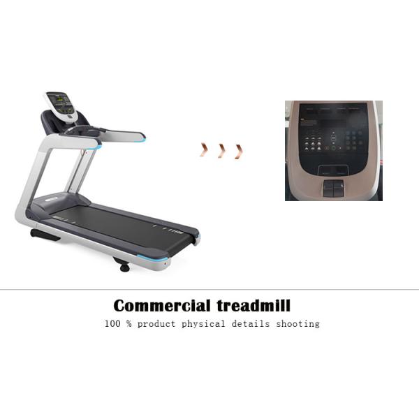 220V Commercial Treadmill For Gym , Motorized Commercial Running Machine