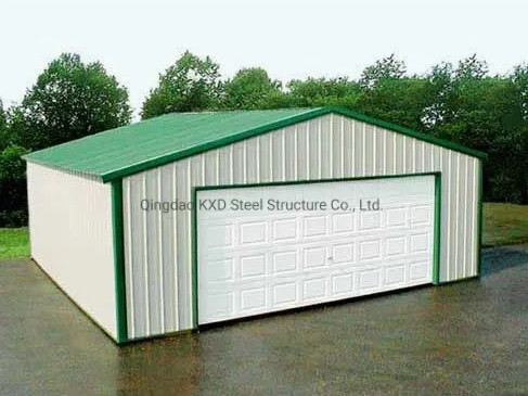 Prefabricated Light Steel Structure Store Shed Car Park Garage Steel Workshop