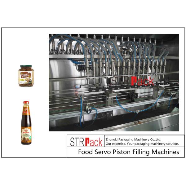 PLC Control Automatic Paste Filling Machine 220V / 50Hz