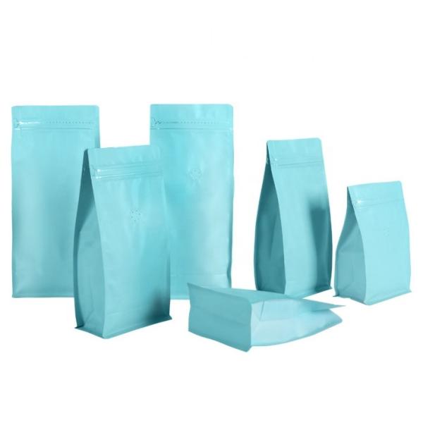 Manufacturer Supply Stand-up Coffee Bean Bags with Valve 125g 250g 500g 1kg