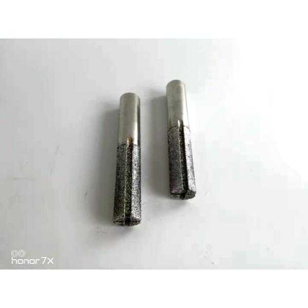 Tough Cylindrical Shape Diamond Grinding Tools Giti 100 With Length 60mm