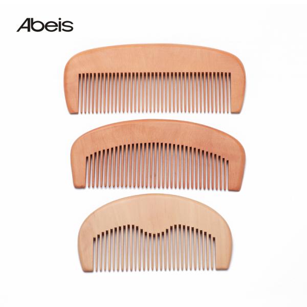 73g Light Weight Wood Beard Comb Customized Pocket Beard Comb