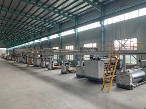 China 5 Layer Corrugated Paperboard Production Line Full Automatic on sale
