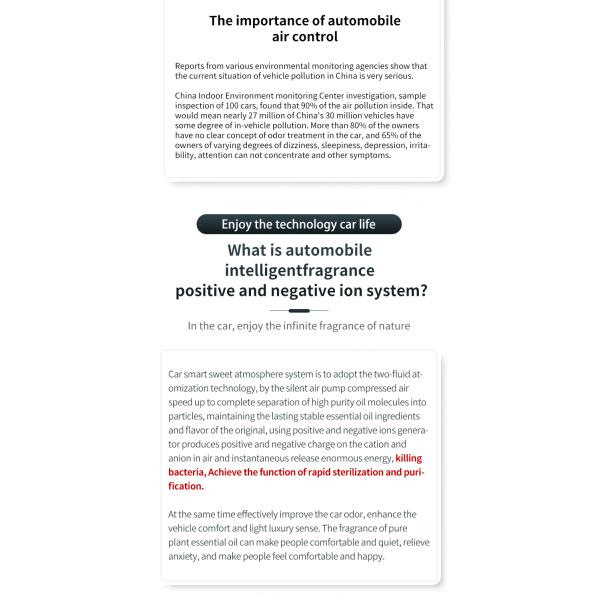 Essential Oil Car Fragrance System For 4S Shop / Engine Factory