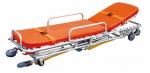 Hospital Emergency Ambulance Stretcher Trolley Aluminum Alloy Automatic Loading