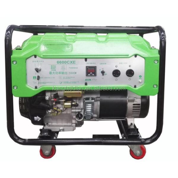 5KW Portable Gasoline Generator KT-6600CX Hand Start/Electric Starting 188F Engine Type