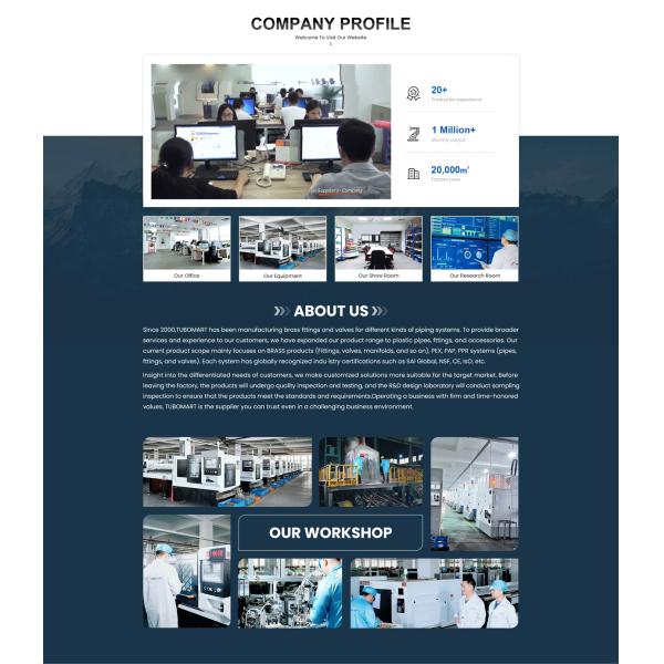 Tubomart Mini Brass Electroplated Ball Valve High Temperature Control for Water Gas and Oil Customizable OEM Support