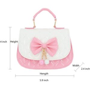 Waterproof Little Girls Crossbody Purses Toddler Mini Cute Princess Handbags