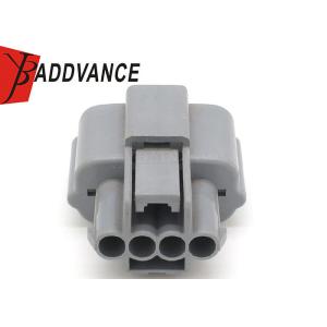 4 Pin Female Grey Electric Waterproof Connector with Terminals