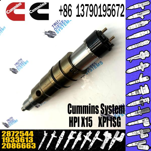 High Quality Common Rail HPI X15 XPI ISG Injector 2872544 2086663 2057401 2031835 1933613 1881565 2031836 1877425 203618
