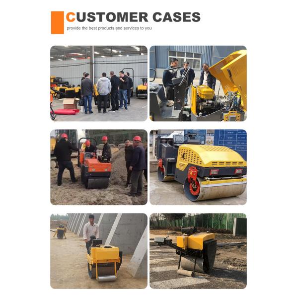 45KN Exciting Force Mini Static Road Roller for Easy Maneuverability and Control