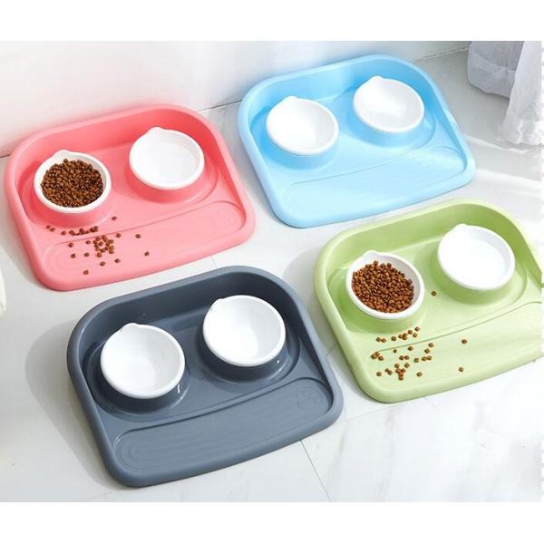 dog bowl plastic feeder pet cat food collapsible dog bowl silicone foldable dog food bowl portable travel pet water bowl
