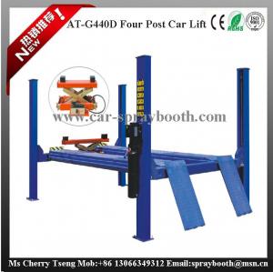 Quality AT-440D 2.2kw Garage Car Lift , 4 Post Car Lifts For Four Wheel Alignment wholesale