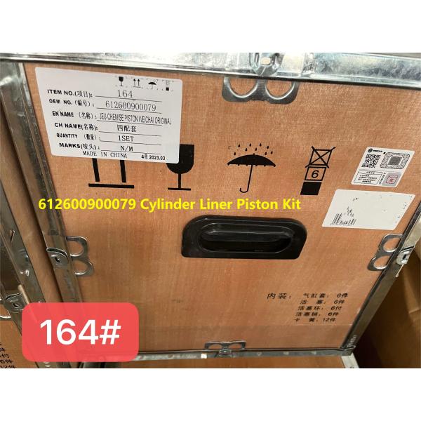 Cylinder Liner 612600900079 WEICHAI Engine Parts Piston Ring Piston Pin WP10