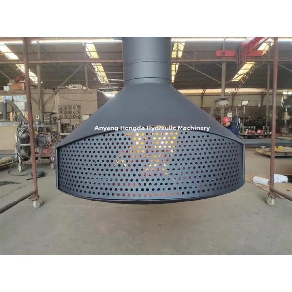 Modern Design Villa Hotel Suspended Wood Burning Fireplace Ceiling Mounted