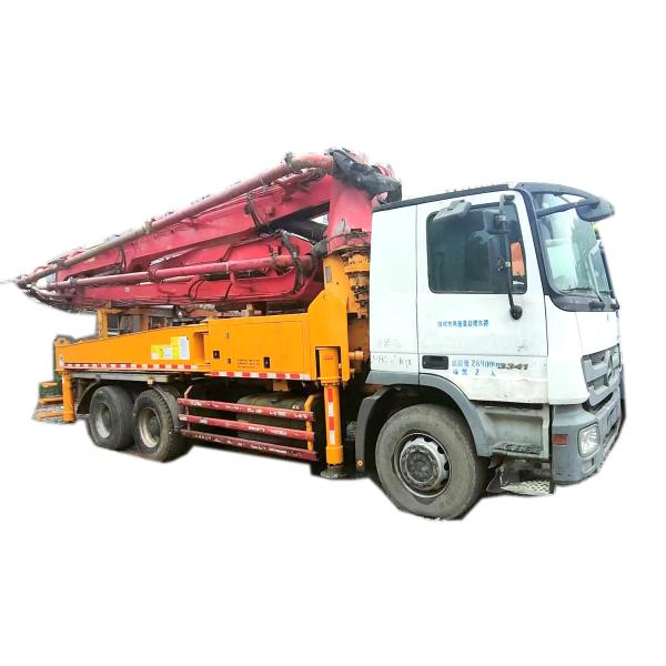 59m Used Concrete Pump Truck Mobile Truck Mounted Concrete Pump