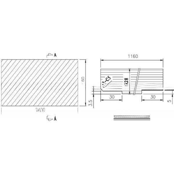 Shipping Container Flooring 28mm Bamboo Wood Floor Boards with WBP Glue and Eco-Friendly Material