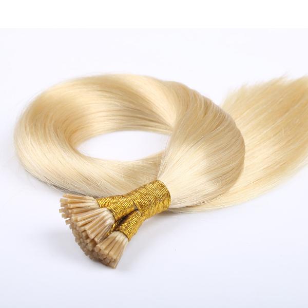 Wholesale i tip hair full cuticle hight quality keratin u tip hair/flat tip/i tip hair extensions wholesale