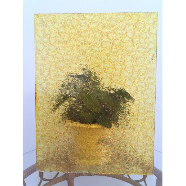 Customized Patterned Tempered Glass 6mm-12mm Clear Toughened Glass Used For Building