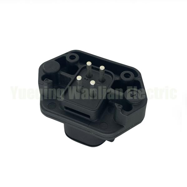 4 Pin DTP15-4P Deutsch PCB board end connector female pin base DTP06-4S connector mounting connector