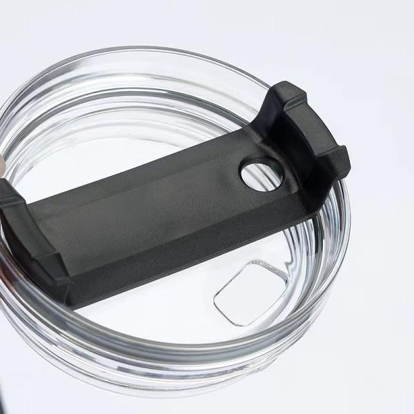 30oz Stainless Steel Double Wall Vacuum Insulated Mug With Straw And Lid