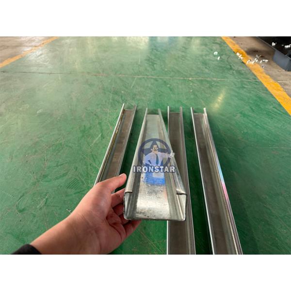 80-300mm automatic size changeable C purlin making machine CZ size interchangeable forming machine
