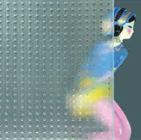 High Transmittance Clear Patterned Glass for Doors and Widows