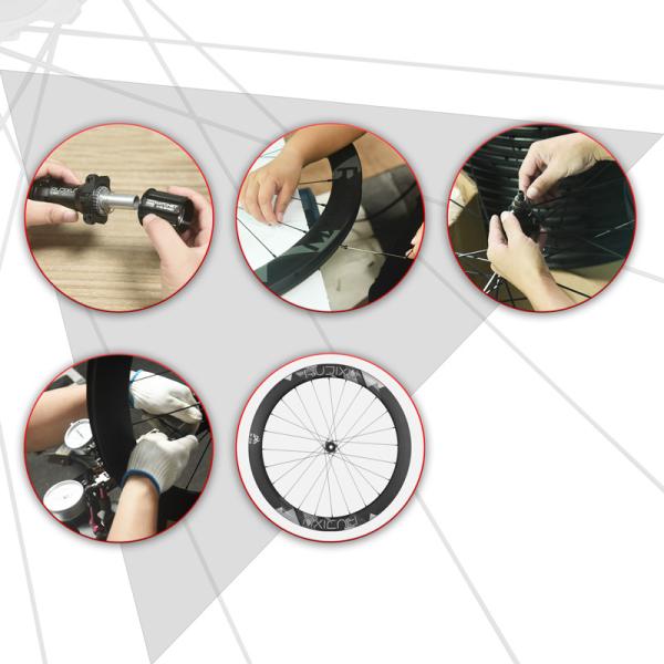 30mm Frame Mountain Bike Wheelset High Road Carbon Fiber Wheel Set 120 Ring Disc Brake