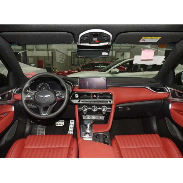 High Speed 2023 Genesis G70 G80 2.5T 304HP 2WD 4WD Diesel Car with Front Disc Rear Drum Brake System