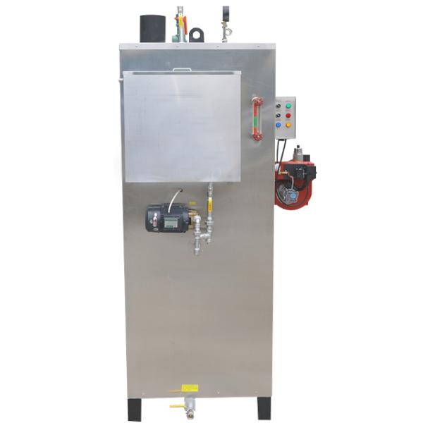 0.7Mpa Vertical Lpg Diesel Gas Steam Boiler Generator 100kg/H For Textile Laundry Clean