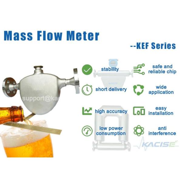 Coriolis Mass Beer Flow Meter