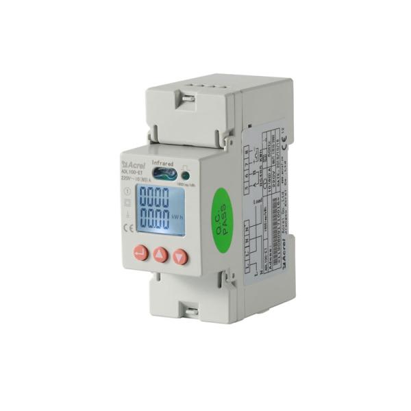 10(60)A 230V 50HZ Single Phase Kilowatt Hour Meter / Din Rail Smart Meter ADL100-ET
