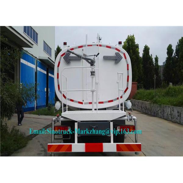 Howo Water Storage Truck , 20cbm Tank Capacity Water Hauling Truck Heavy Weight