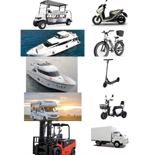 Rechargeable 15S6P Lithium EV Battery 48V 30AH With LCD Display Screen