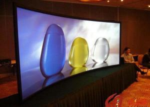 Quality P6 Full Color Hanging LED Display Indoor With Die Cast Aluminum Cabinet , 2500nits Brightness wholesale