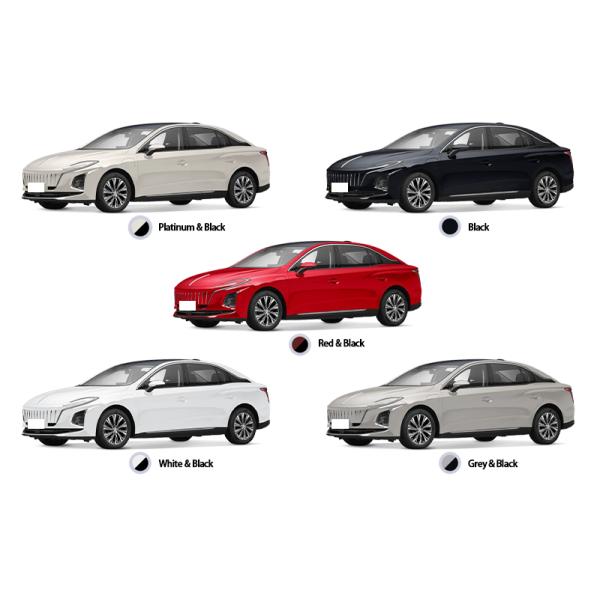 Luxury Pure Electric Vehicle Hong Qi E-QM5 Midsize New Energy Car