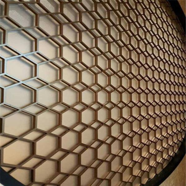 Laser Cutting Perforated Facade Wall Decoration with Carved Aluminum Cladding Panel