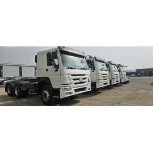 Howo Sinotruk 371 Used Tractor Truck ZZ4257N3241W Chassis Model