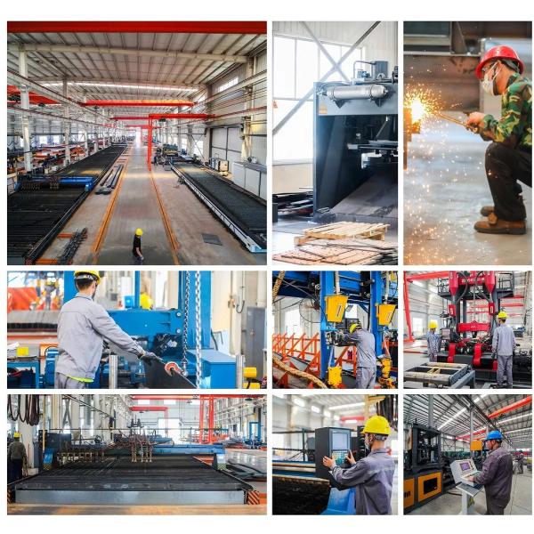 Light Steel Aircraft Hangar Q235 Q355 Prefabricated Warehouse