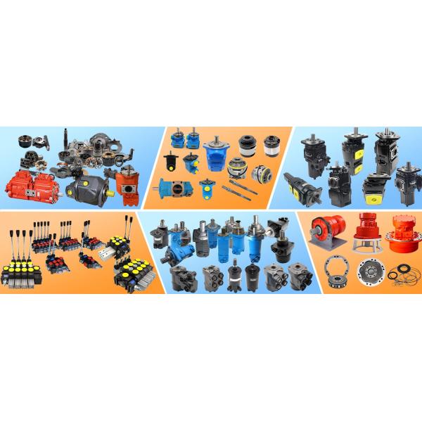 2902440-0865A Excavator Main Pump Pilot Gear Pump Assembly With PTO Gear For Doosan