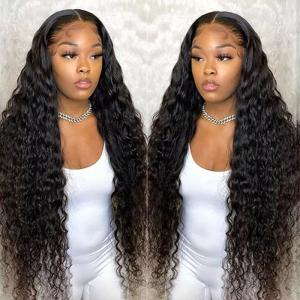 China Remy Glueless Full Lace wig 100% Curly Human Hair Wigs Pre Plucked Cuticle Aligned Brazilian Virgin Raw Frontal Lace Wig on sale