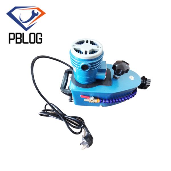 ODM Portable Glass Edging Machine 220V 2800RPM Speed Blue Color