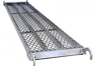 Quality Durable 24 Ft Aluminum Scaffold Plank  Pre - Galvanized Steel Scaffold Boards wholesale