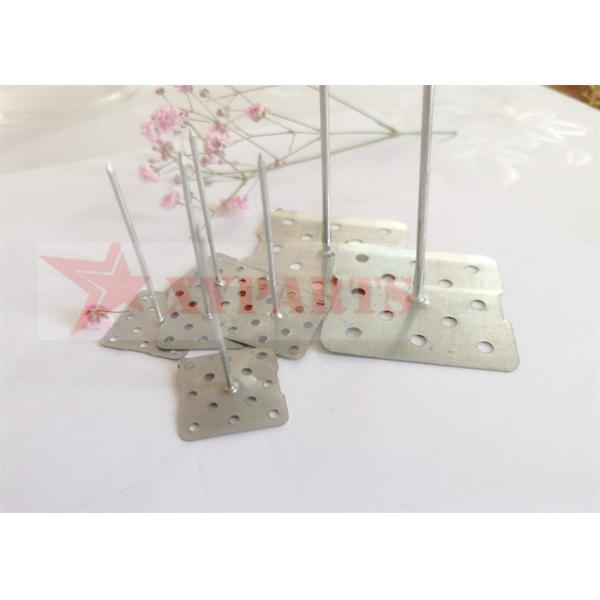 HVAC Air Conditioning 25mm Perforated Base Thermal Aluminum Insulation Hangers