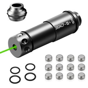 Quality OEM / ODM Laser Training Cartridge Bright Green 380ACP Caliber wholesale