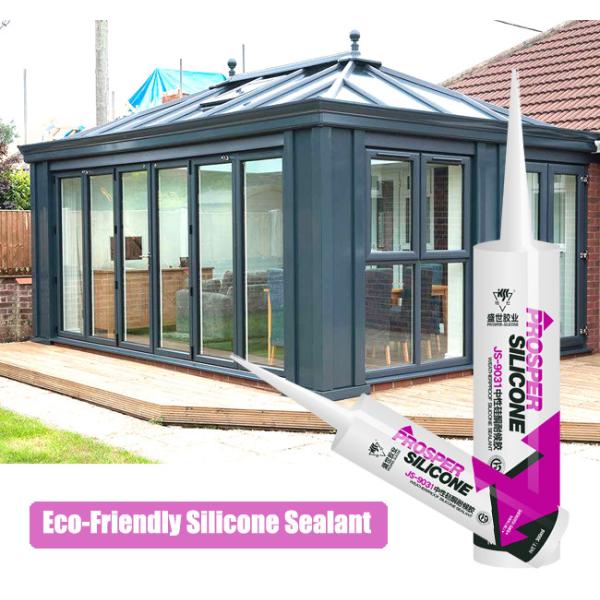 Transparent Window And Door Silicone Sealant , Multi Colored Silicone Caulk