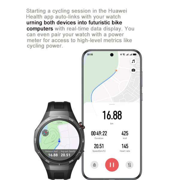 WATCH GT 5 Pro Smart Watch AMOLED Color Screen Sports Tracker Health Monitor Wristwatch up to 2-Week Battery Life